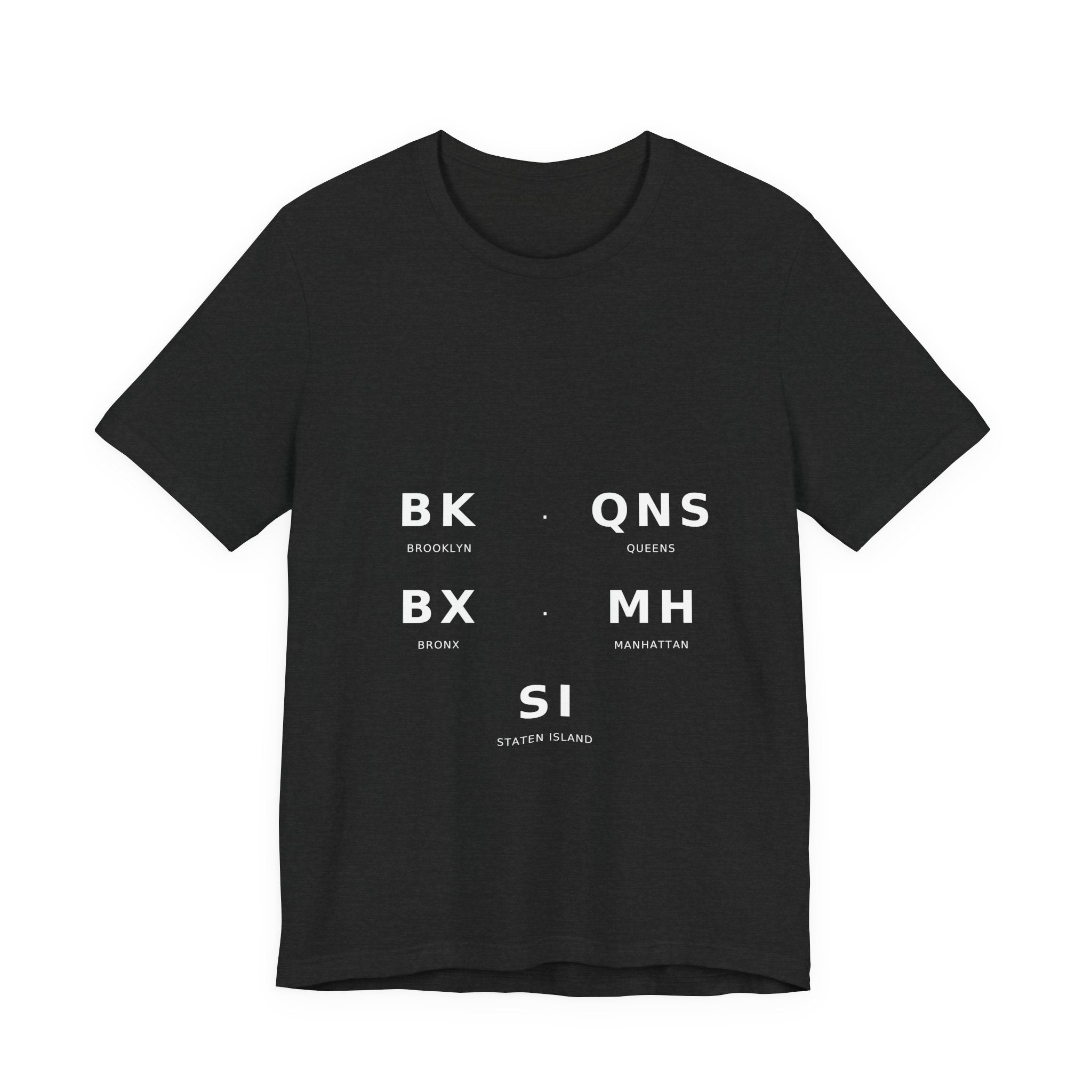 Five Boroughs Shirt — NYC — Dark