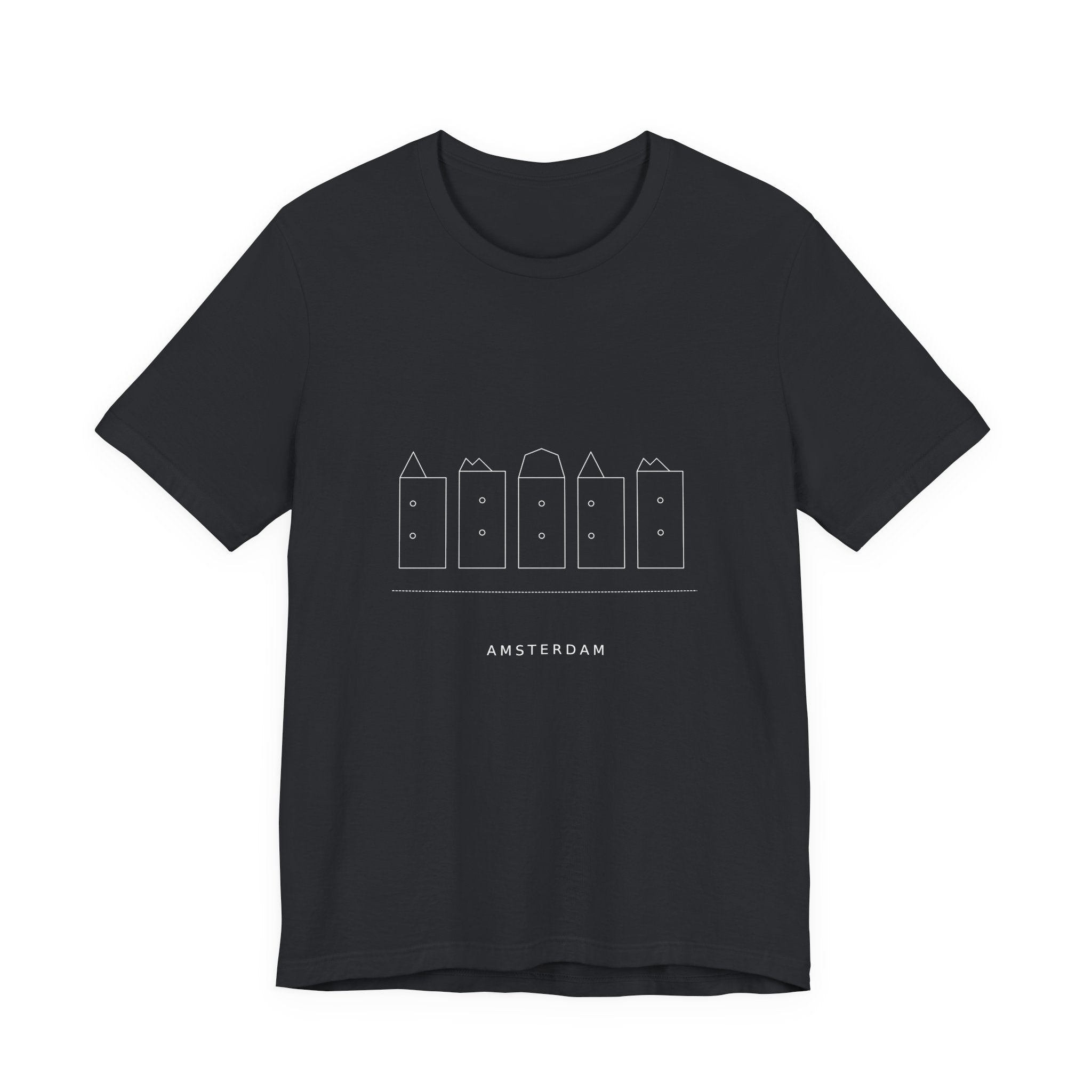 Canal Houses Shirt — Amsterdam — Dark