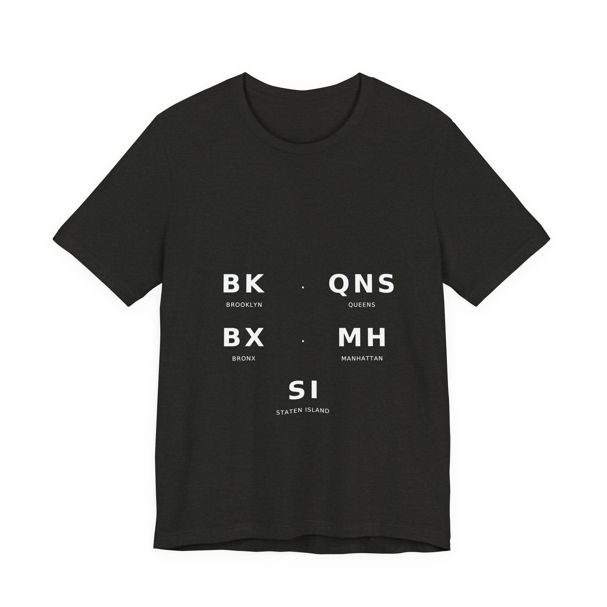Five Boroughs Shirt — NYC — Dark