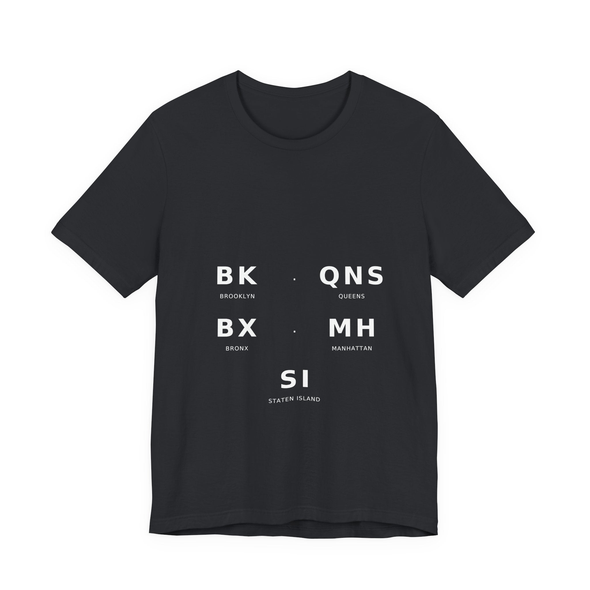 Five Boroughs Shirt — NYC — Dark