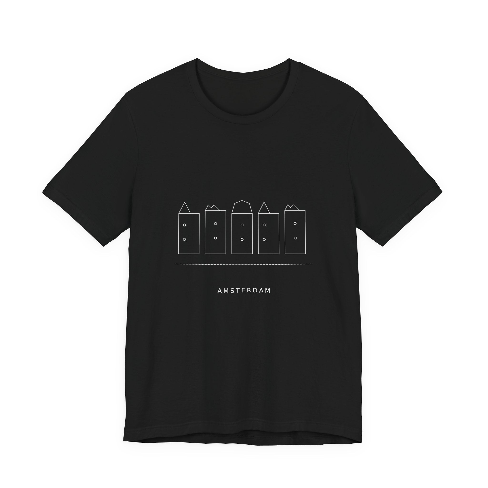 Canal Houses Shirt — Amsterdam — Dark