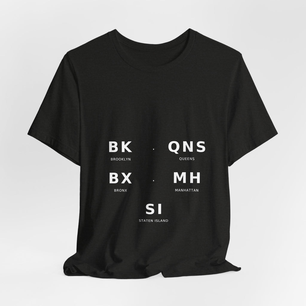 Five Boroughs Shirt — NYC — Dark
