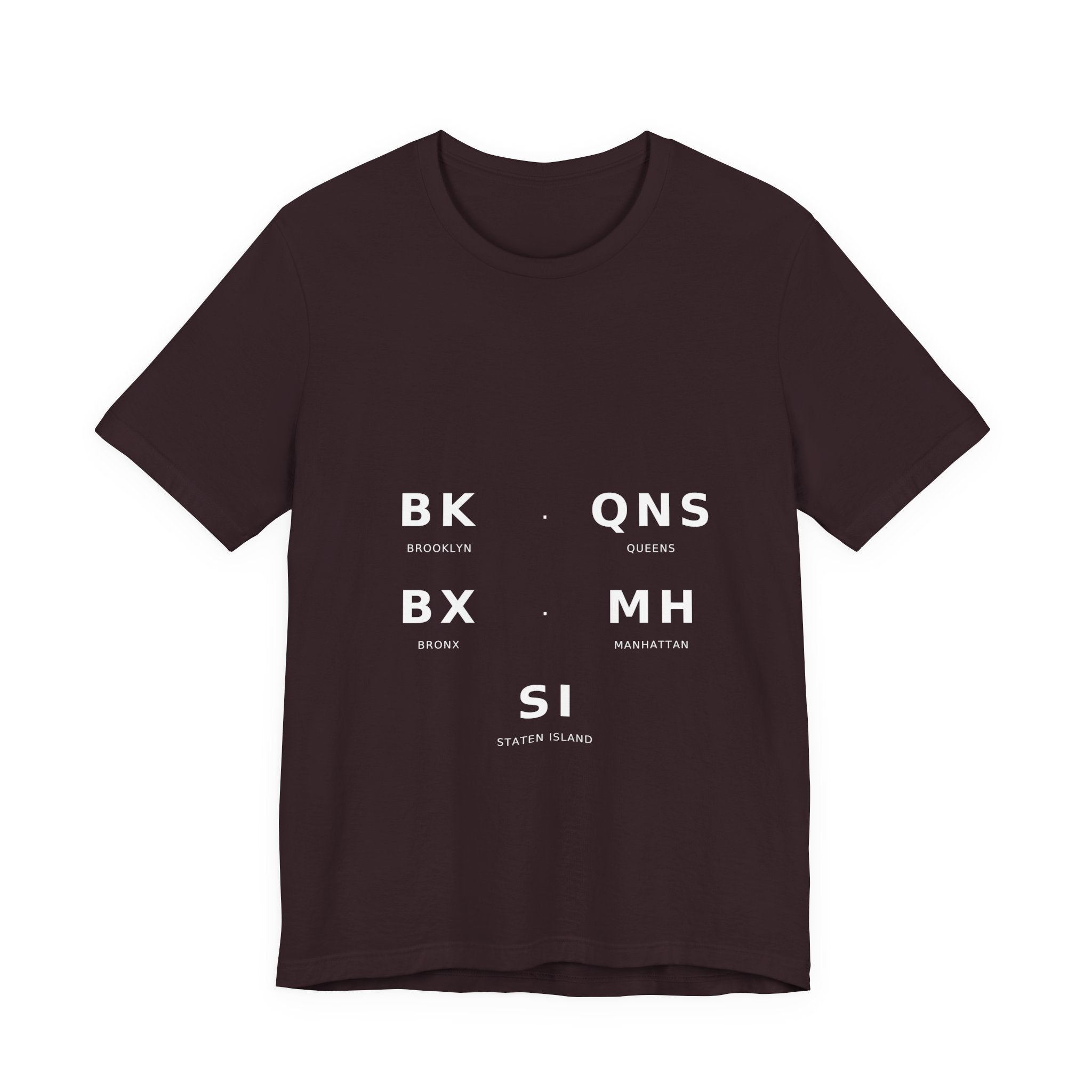 Five Boroughs Shirt — NYC — Dark