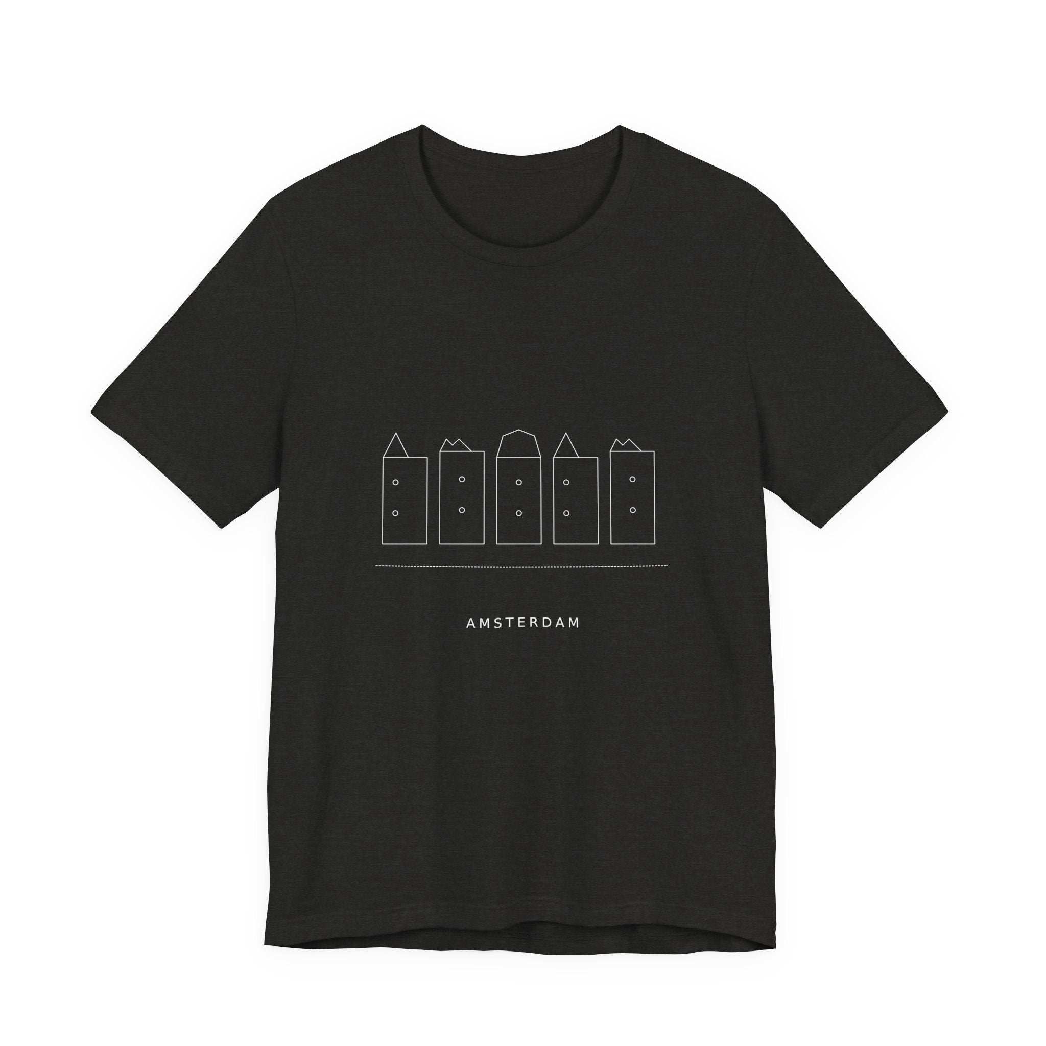 Canal Houses Shirt — Amsterdam — Dark