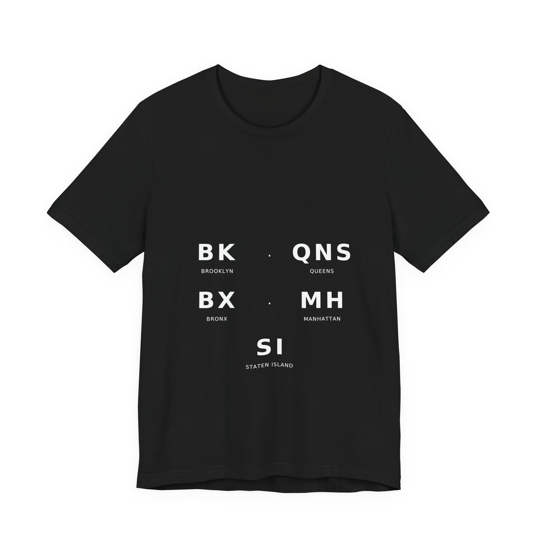 Five Boroughs Shirt — NYC — Dark